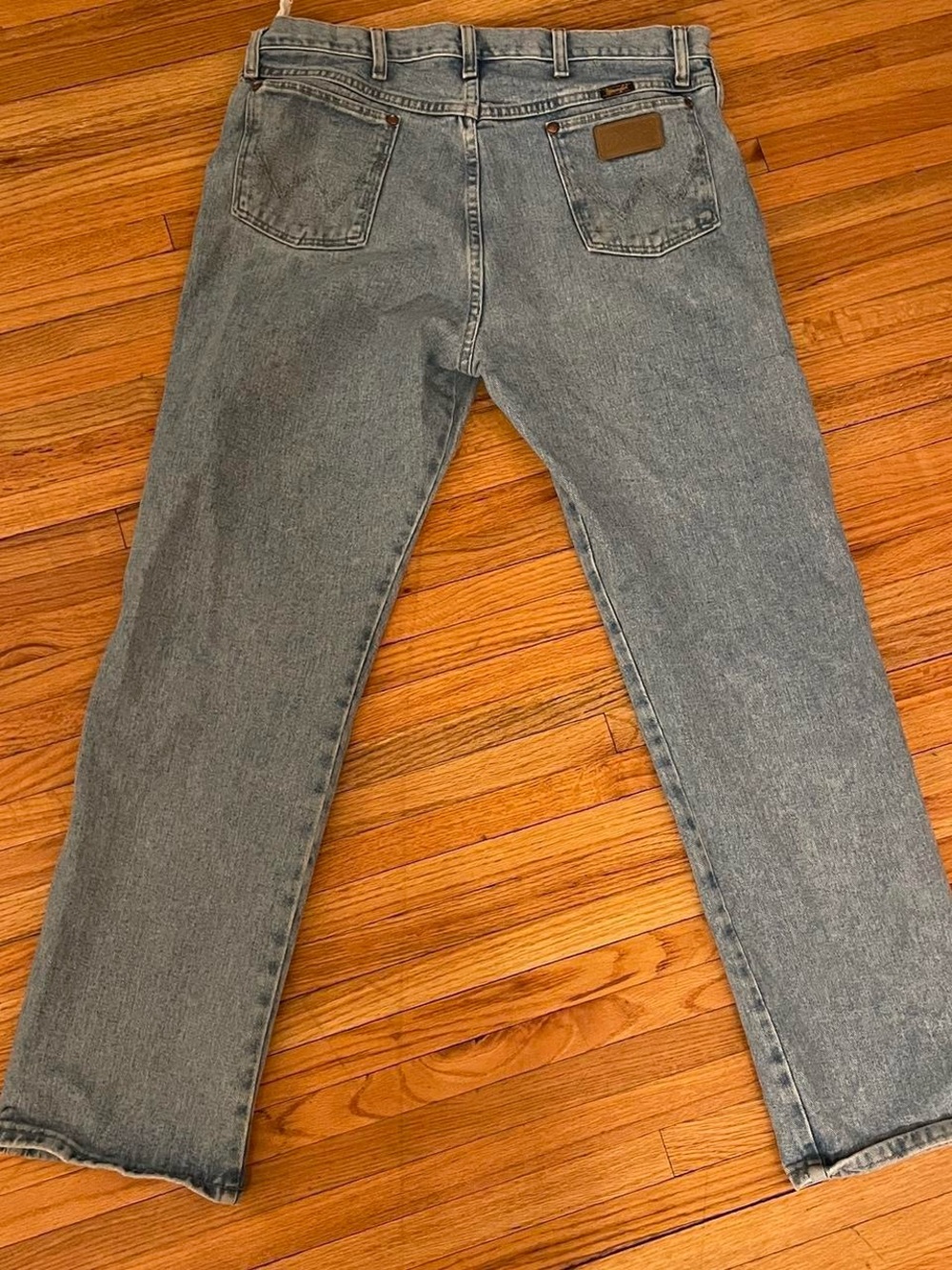 Vintage 90’s Wrangler Denim Jeans 36/32 - Picture 2 of 4